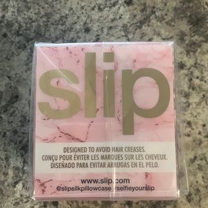 Slip hair scrunchies